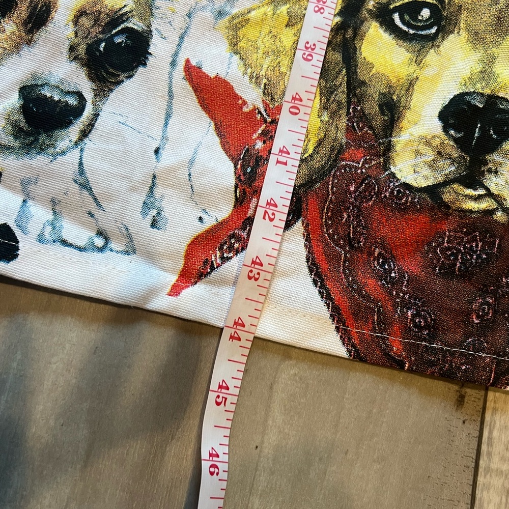 Colorful Dog and Cat Print Apron - Picture 3 of 6
